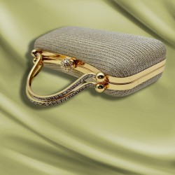 New Double Ring Dinner Diamond Clutch