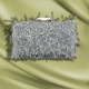 Grey Tassel Evening Bag