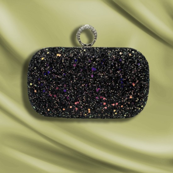 Black Winky dinner clutch